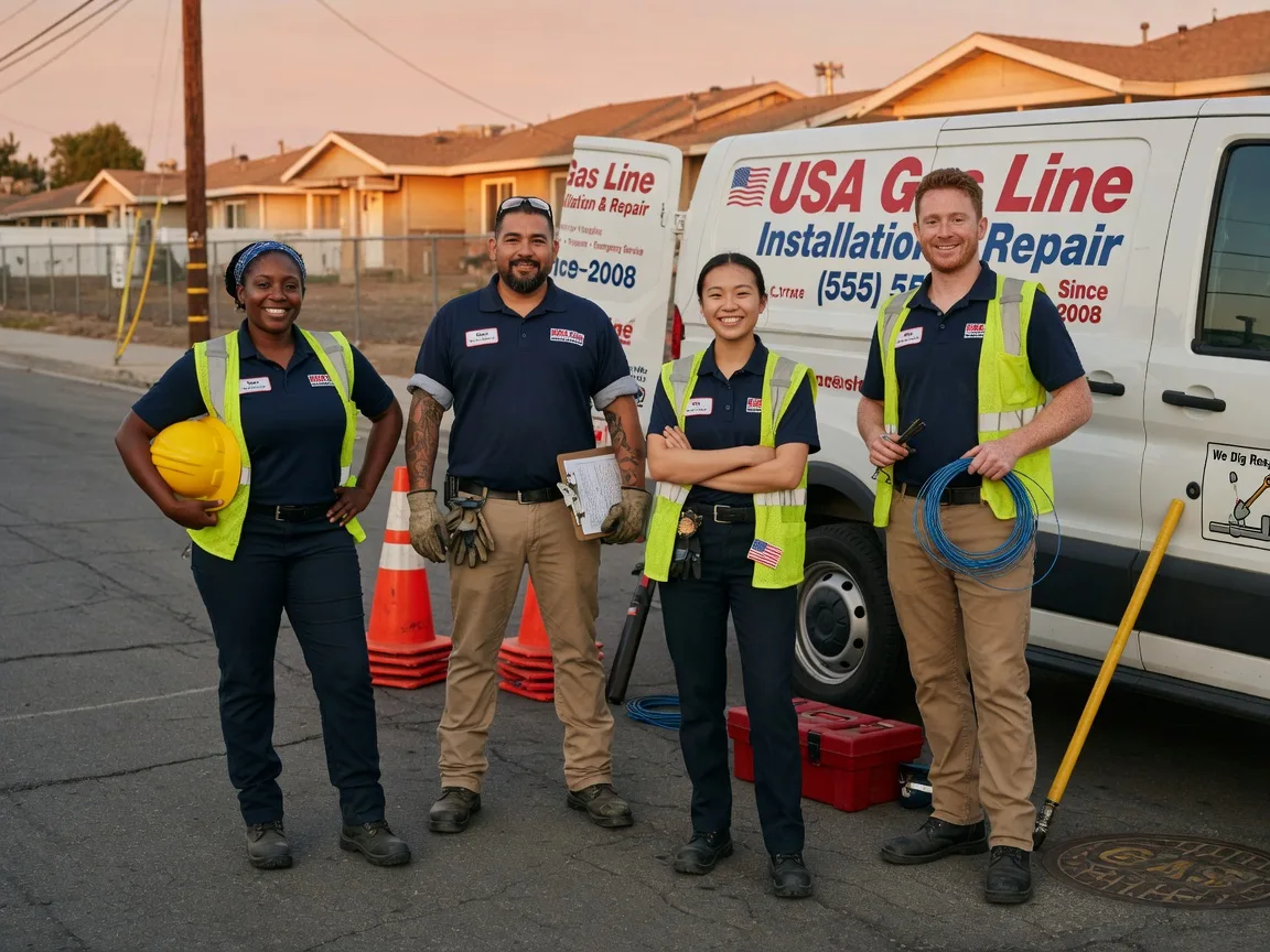 Gas Line Installation company in Broomes Island, MD